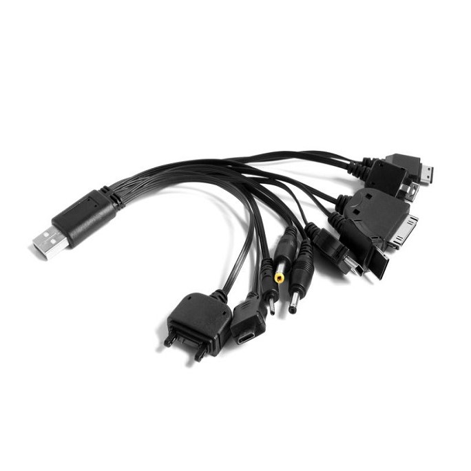 03 10-In-1 Universal Multi Charger Pin to USB Cable
