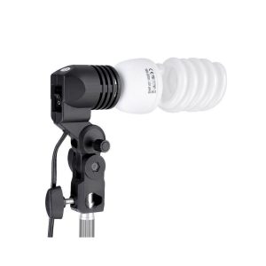 Photography Stand Mount with Umbrella & Bulb Holder