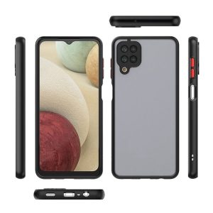TPU Bumper with Translucent PC Back Phone Case Covers for Nokia 7.0 Series