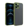 TPU Bumper with Translucent Back PC Case for iPhone 12 Pro Max