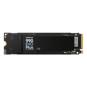Samsung 990 EVO Plus SSD, PCIe Gen 4×4, Gen 5×2, M.2 2280