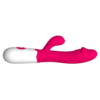 Silicone Dildo with Rabbit Vibrator