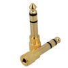 6.5mm Male to 3.5mm Female Stereo Audio Jack Adapter