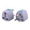 IEC Type D Universal AC Power Plug Travel Adapter