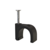 12mm Round Cable Nail Clips Wall Mount