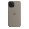 Thick Silicone Matte Back Case Cover for iPhone 15 Plus