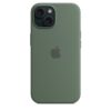 Thick Silicone Matte Back Case Cover for iPhone 15