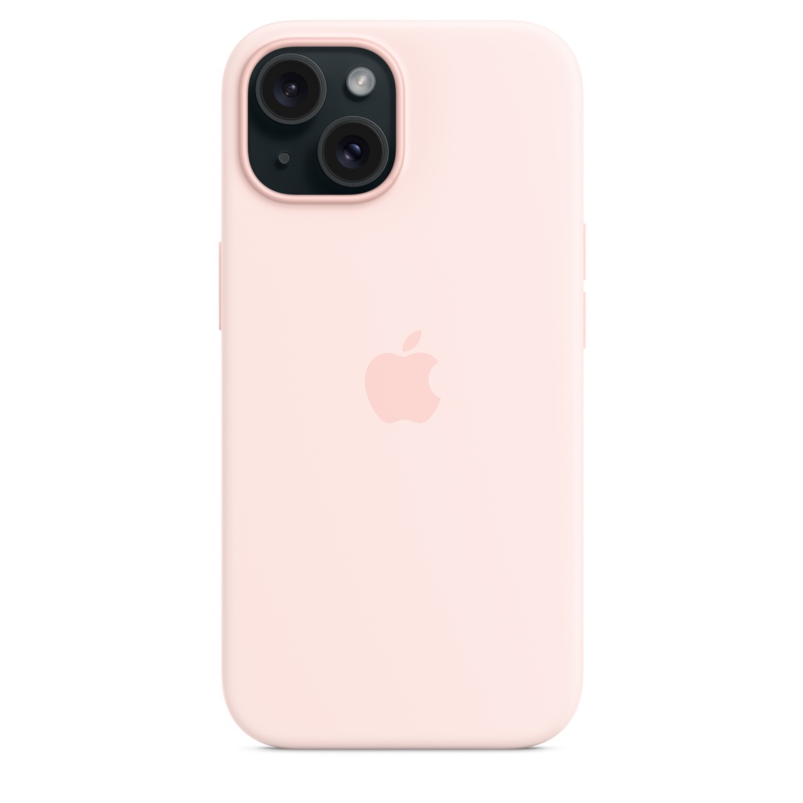 light pink_13_iphone_mini Thick Silicone Matte Back Case Cover for iPhone 14 Plus