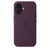 Thick Silicone Matte Back Case Cover for iPhone 16 Plus