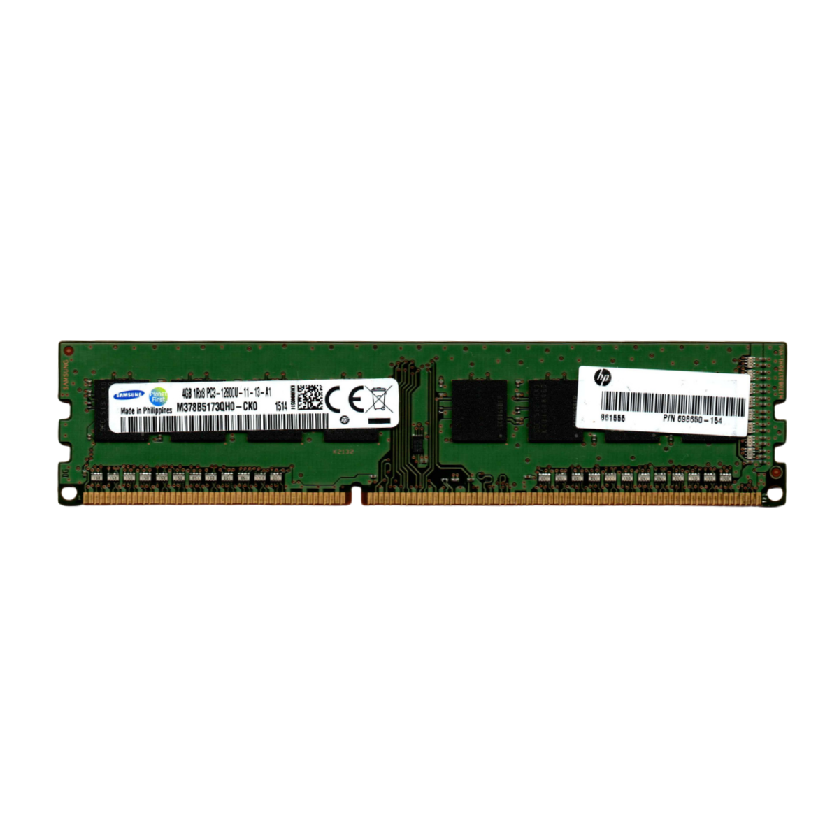 M378B5173QH0-CK0_4gb_01 Samsung 4GB RAM PC3-12800U DDR3 Desktop Memory