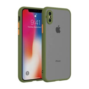 TPU Bumper with Back PC Case Cover for iPhone XR