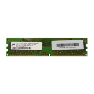 Micron 1GB RAM PC2-6400U DDR2 Desktop Memory (MT8HTF12864AY-800G1)