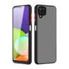 Samsung Galaxy A22 4G Case Cover with Smoke Back & TPU Bumper