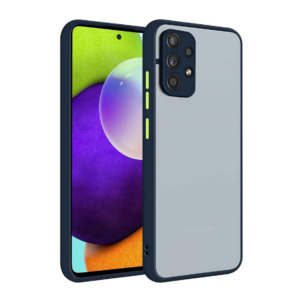 Samsung Galaxy A32 4G Case Cover with Smoke Back & TPU Bumper