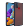 Samsung Galaxy A41 Case Cover with Smoke Back & TPU Bumper