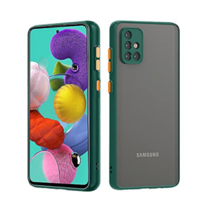 Samsung Galaxy A71 Case Cover with TPU Bumper & Back PC
