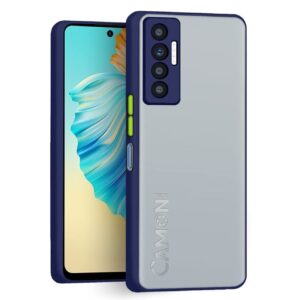 Tecno Camon 17P Case Cover with Smoke Back & TPU Bumper