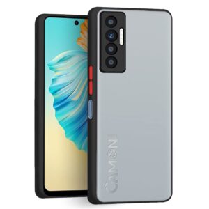 Tecno Camon 17 Pro Case Cover with Smoke Back & TPU Bumper