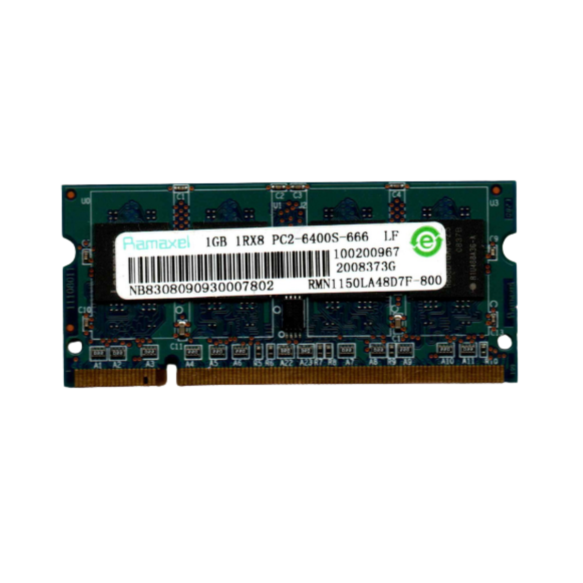 RMN1150LA48D7F-800_1gb_01 Ramaxel 1GB RAM PC2-6400S DDR2 Laptop Memory