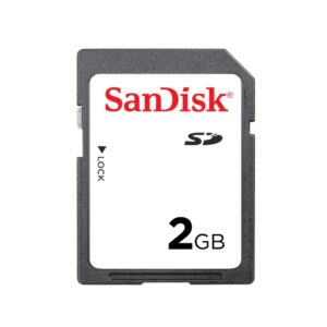 2GB SanDisk SD Memory Card