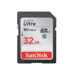 32GB SanDisk SD Memory Card