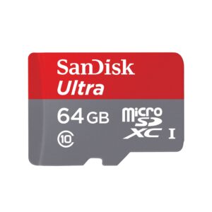 64GB SanDisk Ultra SDXC UHS-I Micro SD Memory Card