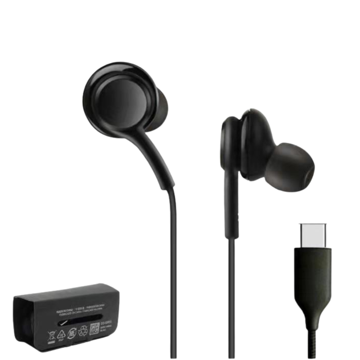 usb_c_wired_earphones_2 In-Ear Wired Headset with Mic Volume and USB-C Connector