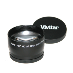 Vivitar HD4 MC AF 2.2X Telephoto Converter Japan Optics with Case