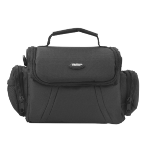 Vivitar DSLR Camera Case Bag with Carry Strap and Accessory Compartments